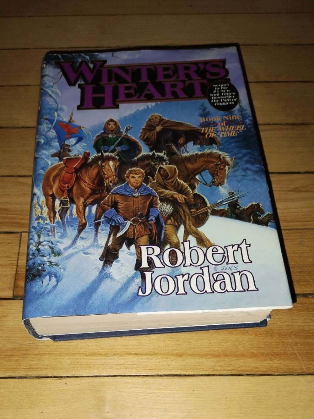 Winter's Heart- Wheel of Time Book 9 (2000,,Robert Jordan) Hardcover Book